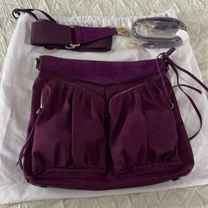 NWOT MZ Wallace bag with duster and two straps